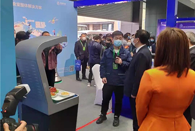 第十九屆金華工科會開幕！金華市邢市長參觀考察云澎科技